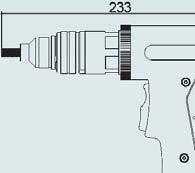 RIV806 Rivettatrice ad aria a pistola per inserti da M3 a M5 RIV810 Rivettatrice ad aria a pistola per inserti da M6 a M10 Codice 4197000 Per inserti da M3 a M5 (M6 solo