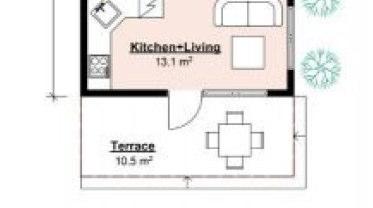 PER CAMPEGGI E VILLAGGI TURISTICI - Mq 6,3 X 5,3 =