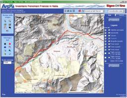 Informativi WebGIS standard Dati