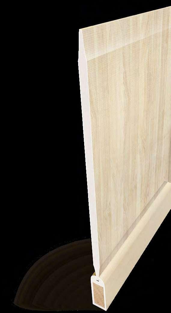 98 MX01 MX02 Modelli Porte in listellare massiccio con struttura dell anta, montanti e traverse in legno listellare (sp = 44 mm) e pannelli bugnati in MDF