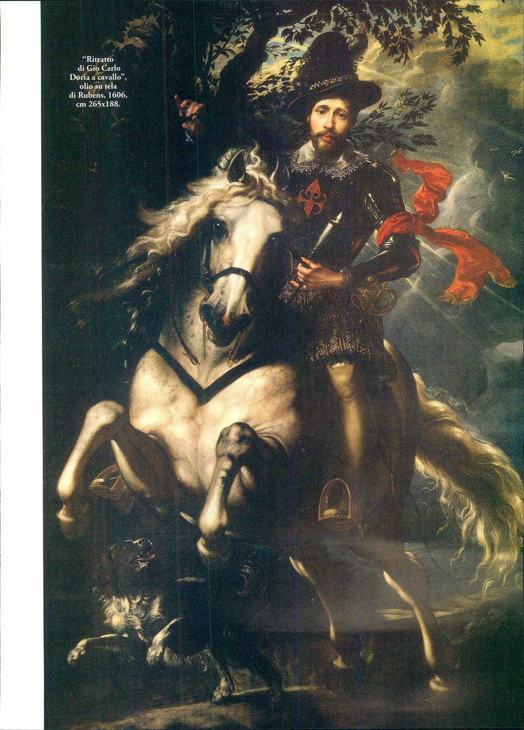 "Ritratto di Gio Carlo Doria a cavallo",