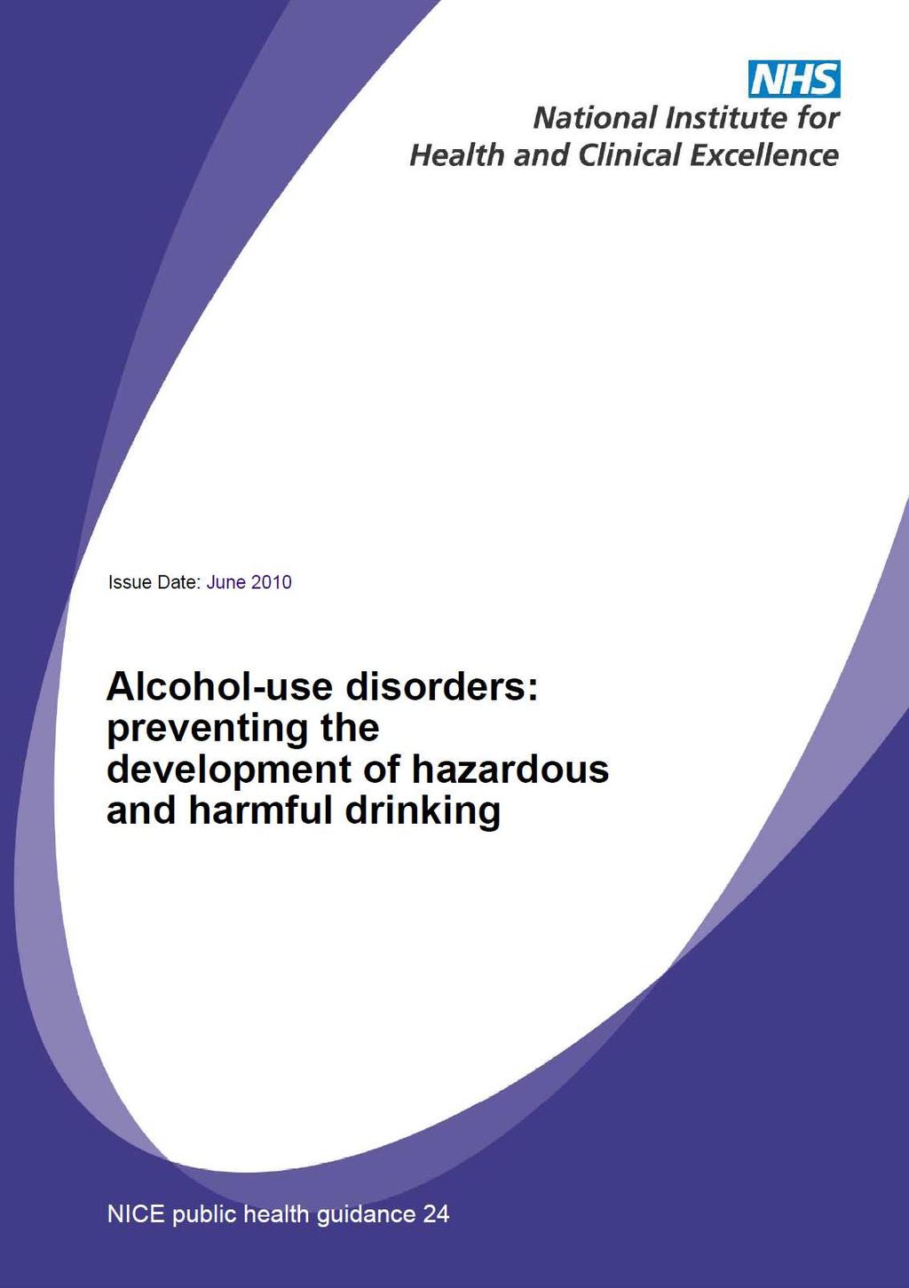 Obiettivo: Aiutare la prevenzione e l identificazione precoce dei disordini alcol-correlati negli adulti e adolescenti.