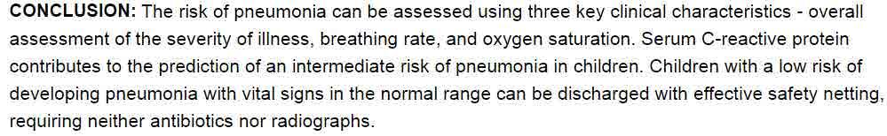 Nei pazienti con un sintomo + PCR: >40 mg/dl HIGH RISK: