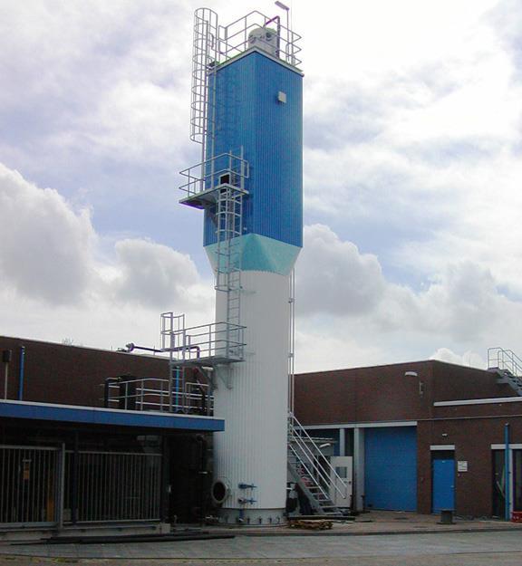 The SHARONanammox process in Rotterdam Reattore SHARON N2 O 2 O