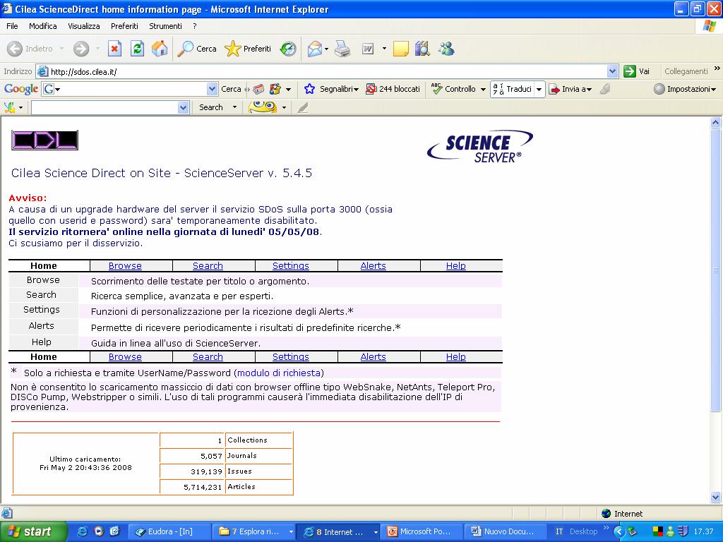 ARCHIVIO SERVER CDL