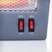Potenza: 2300 W Numero di impostazioni: 3 Impostazioni calore: 1000-1300-2300 W Funzione turbo Display LCD Telecomando Funzione Timer: 24 h Protezione al surriscaldamento Manici integrati PER