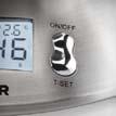 5 L Indicatore della temperatura Funzione timer Funzione addizzionale