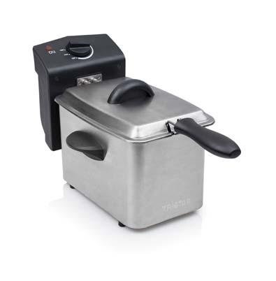 CRISPY FRYER XXL Cestello da 5.2 L - Termostato e timer FR-6996 Grande friggitrice ad aria, in grado di fare le patatine in una sola volta per tutta la famiglia.