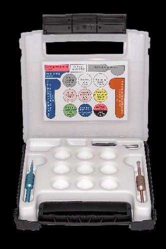 6.9 La valigetta utensili Novaloc La valigetta utensili Novaloc studiata specificamente per il dentista e l'odontotecnico [Fig.