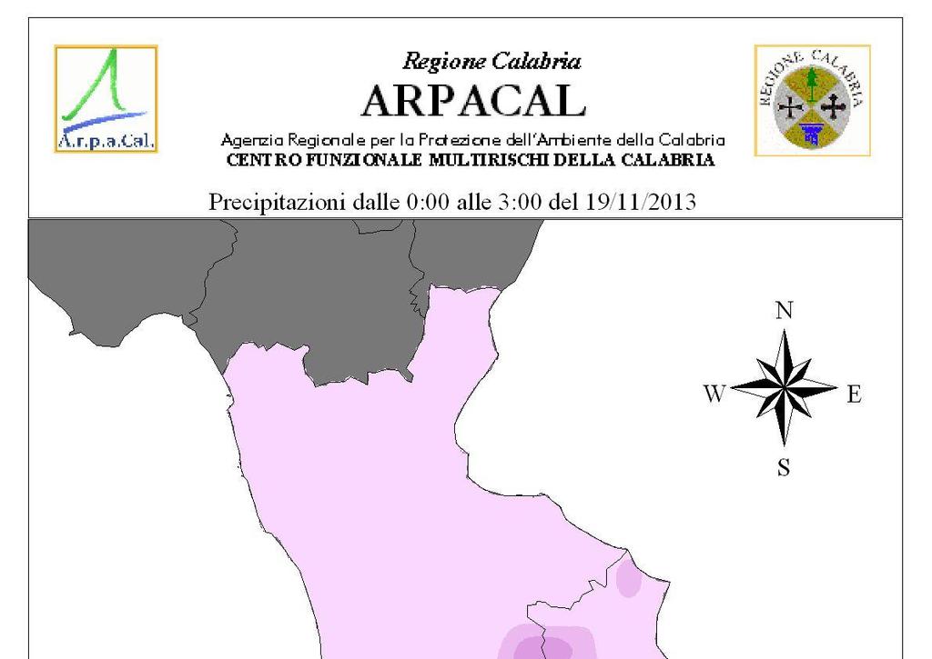 evento meteo-pluviometrico del 18-19 novembre 213 3.