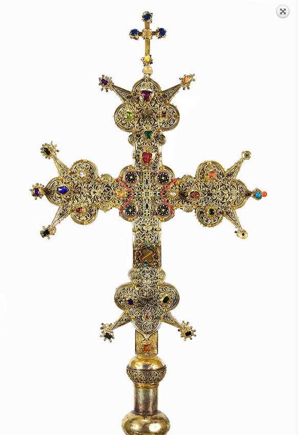 Croce reliquiario detta «Croce santa» (sec.