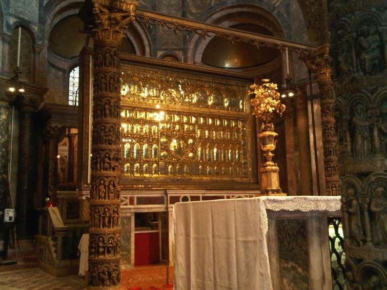 Giampaolo Boninsegna: la Pala d'oro (1342, Venezia, Basilica di San Marco).