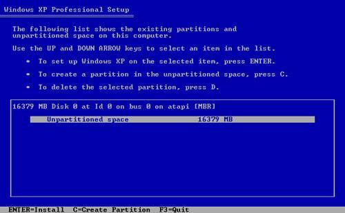 Passo 5 Premere nuovamente Invio per selezionare Formattare la partizione usando il file system NTFS,