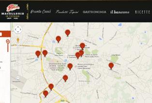 com il portale mostrerà una mappa interattiva dell'italia.