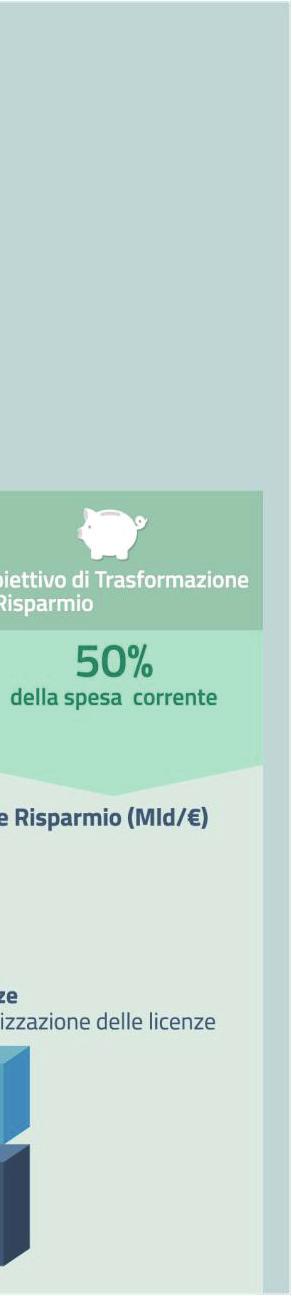 verificate nelle prossime attività di ricognizione dei dati sulla spesa, che seguiranno il