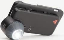 L innovativa illuminazione HEINE LED HQ insieme all ottica di precisione consentono un acquisizione senza ombre e dai bordi altamente definiti tramite Apple iphone a partire dalla versione 5 o ipod