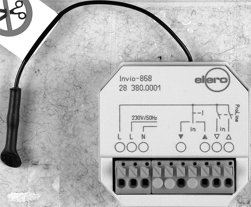 Ivio-868 elero Istruzioi d'uso Coservare le preseti istruzioi d uso!