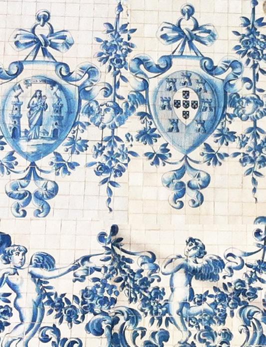 questa Collezione sono ispirate agli Azulejo, tipico ornamento