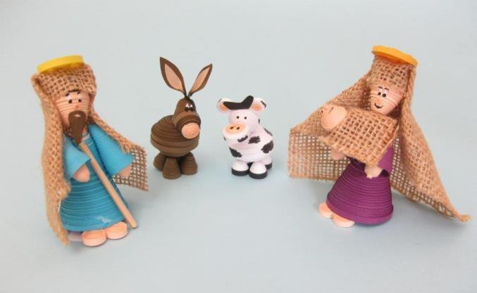 06 Presepe filo carta quilling