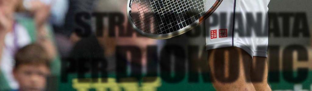 WIMBLEDON Il tennista serbo affronta in