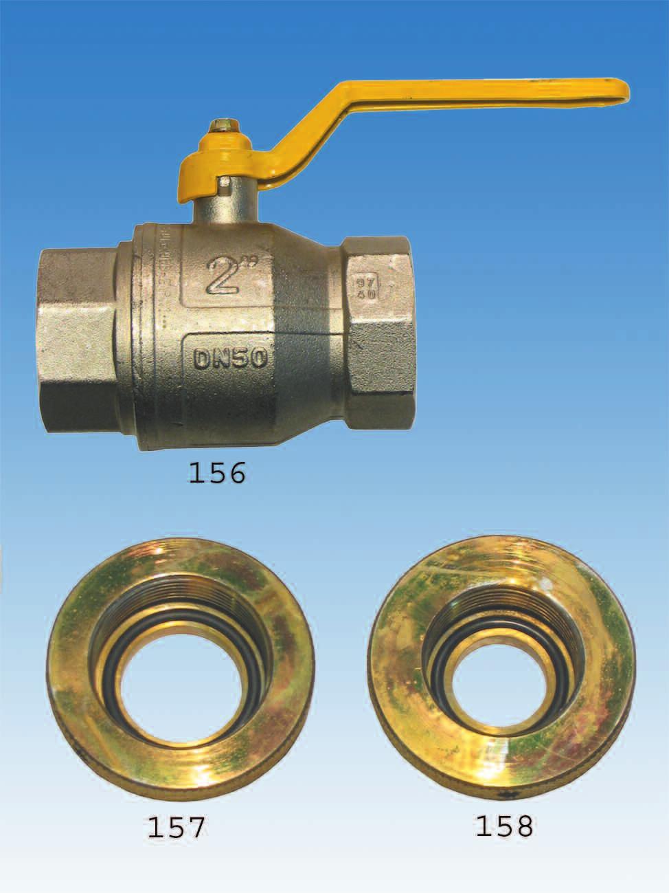 1,1/2. Kit produced for drillings and insertion of the spear valve on T valves from 1 to 1,1/4.