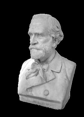 Busto di Giuseppe Verdi, Viterbo.