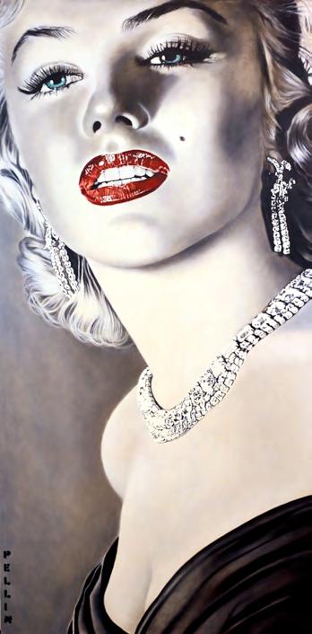 tribute to Marylin Monroe Olio