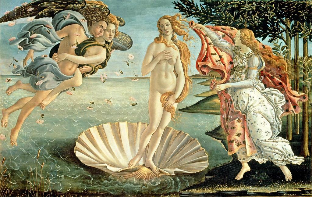 Seconda parte Sandro Botticelli La nascita di Venere Analizziamo Flora Zefiro e Aura Sandro Botticelli,