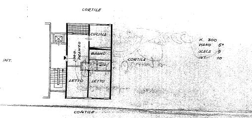 Consistenza 23, sub.124-708 Appartamento : piano 3- scala 9 - cat.a/3 cl.6 vani 4,5 Posto auto : piano T - cat.c/6 cl.2 Superficie commerciale mq. 76,48 + posto auto mq.