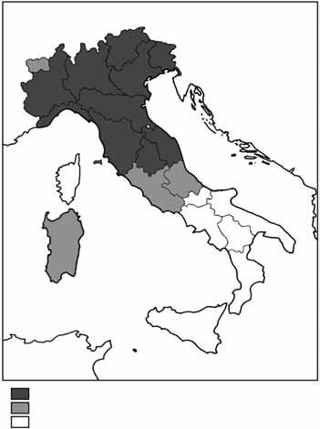 La comunità civica nelle regioni Fonte: Robert D. Putnam. La Tradizione Civica nelle Regioni Italiane.