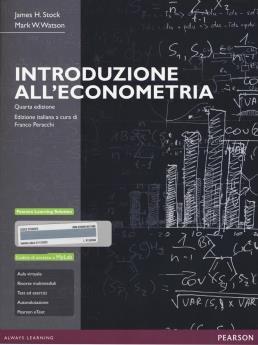 PAGINA 3 Introduzione all econometria di James H.Stock, Mark W.Watson 4 ed. Torino, Milano, Pearson, 2016 Collocazione: BIBLIO 330.