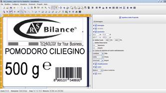E possibile creare etichette con grande semplicità e senza trascurare l aspetto grafico.