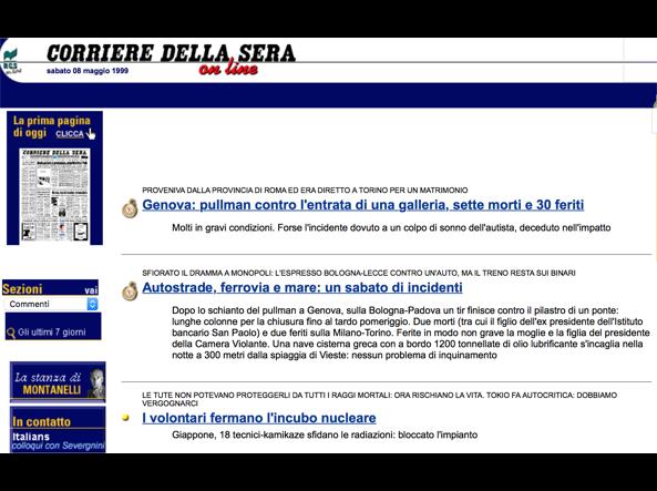 L Internet italiana ha trentanni.