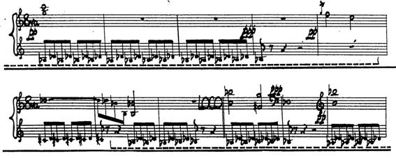 A: 10, 10: B: 10, 10, 10 C: 15: La Sonata nasce dall atmosfera creata dalla sonorità precedente.