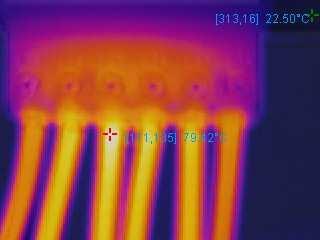serraggio 2Nm Cavo a trefoli con capocorda Temperatura ambiente: 20,16 C Temperatura max.