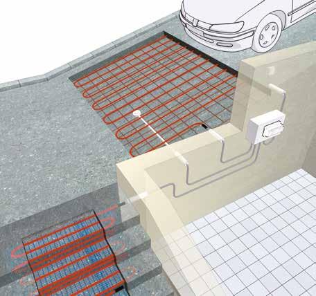 Scioglimento neve per rampe, vie di accesso e viottoli Il ghiaccio e la neve su viottoli, aree di carico, viali d accesso, rampe, scale e altre vie di accesso, possono rappresentare un grosso