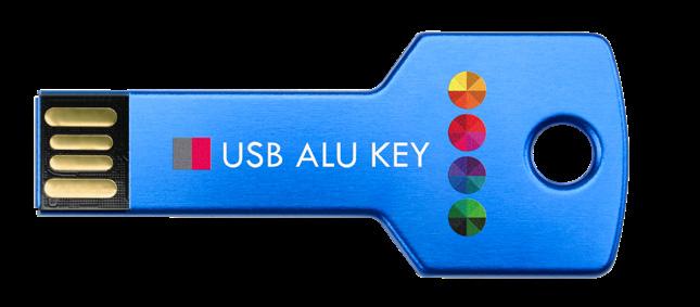 In 4 moderni colori USB