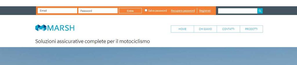Primo accesso: Il primo passo è inserire l email istituzionale del Motoclub ed impostare la propria password cliccando su «Recupera password» Nota
