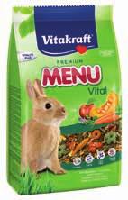 completo per conigli nani, con semi, cereali, verdure e fibra grezza, aiuta a ridurre gli odori sgradevoli