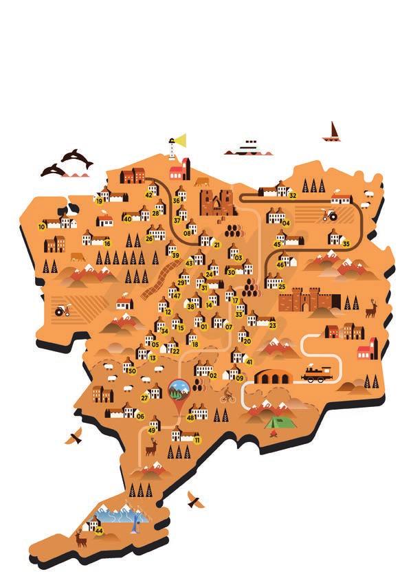 DISTILLERIES SPEYSIDE 01 Aberlour Distillery 02 Allt-a-bhainne Distillery 03 Auchroisk Distillery 04 Aultmore Distillery 05 Ballindalloch Distillery 06 Balmenach Distillery 07 Balvenie Distillery 08