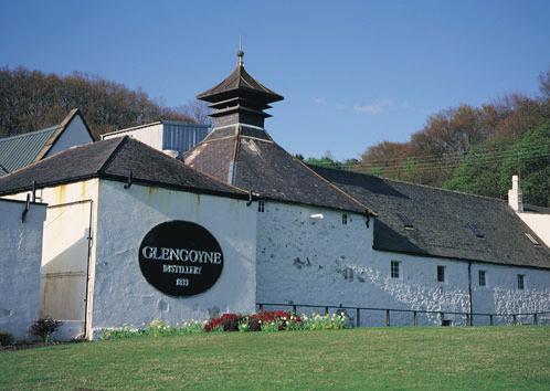 Descrizione Glengoyne 11 years old, 46% & 56,8% Regione: Highland centrali Distilleria: Glengoyne Data Fondazione: 1833 1100000 Litri (16% single malt) Numero AlambiCChi: 3 Proprietà: Ian Macleod sky