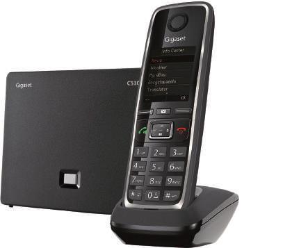 C530H TELEFONO DECT GIGASET C530H UNITÁ AGGIUNTIVA PER SERIE C530 Cod. SM.0300.