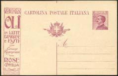 253 + A 15/16) 50,00 CARTOLINE E INTERI POSTALI 2277