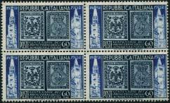 cat. 220,00) 45,00 641 1955/57 Italia al lavoro, filigrana stelle,