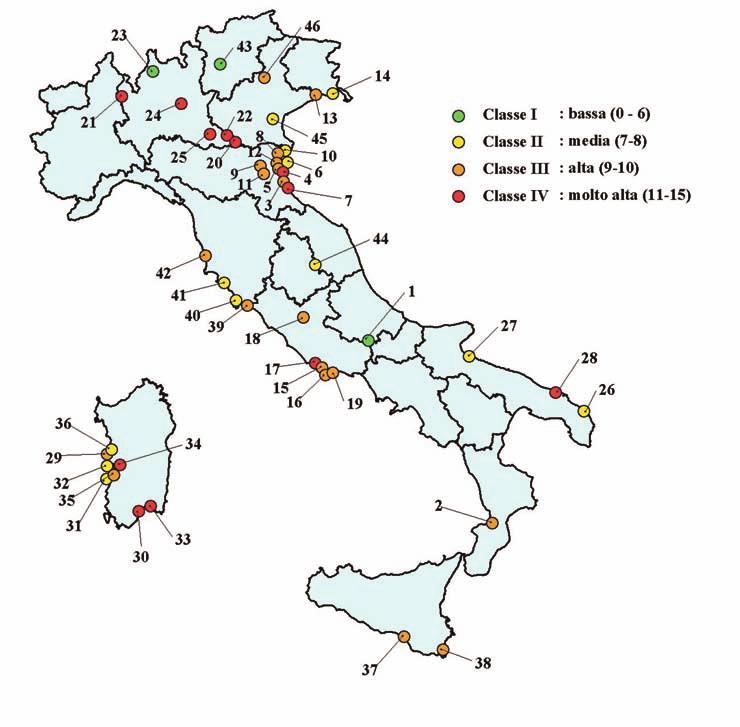 BIOSFERA Fonte: Ramsar Convention Bureau; elaborazione APAT/CTN_NEB su dati CORINE Land Cover (1996) e TELEATLAS,1999 Figura 10.