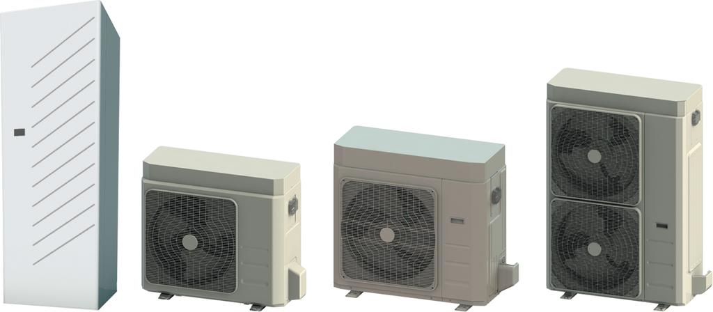 Descrizione Le pompe di calore della serie sono sistemi per il riscaldamento e il raffrescamento dell abitazione con elevata efficienza energetica.