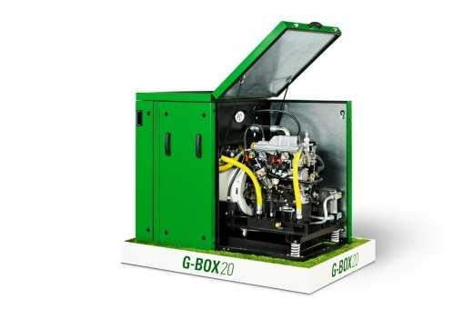 150 kw Biogas 2G-KWK-Serie 100