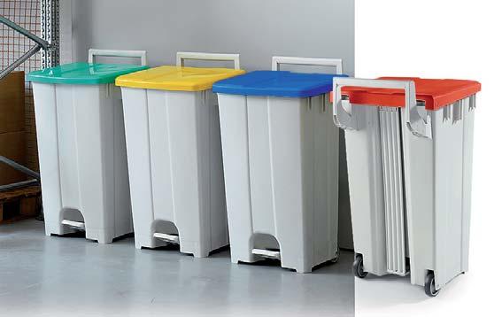 Pattumiere con pedale Bins with pedal Drop & Go Ecologia