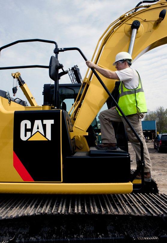 Ambiente di lavoro sicuro Caratteristiche per la vostra protezione tutti i giorni Cabina con struttura ROPS (Roll Over Protective Structure) La cabina certificata ROPS offre una protezione avanzata