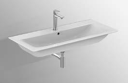 Bidet con altezza maggiore (46 cm) rispetto allo standard (40 cm), permette di alzarsi e sedersi più agevolmente. Vi si possono installare sia rubinetti monocomando che monoforo a doppio comando.